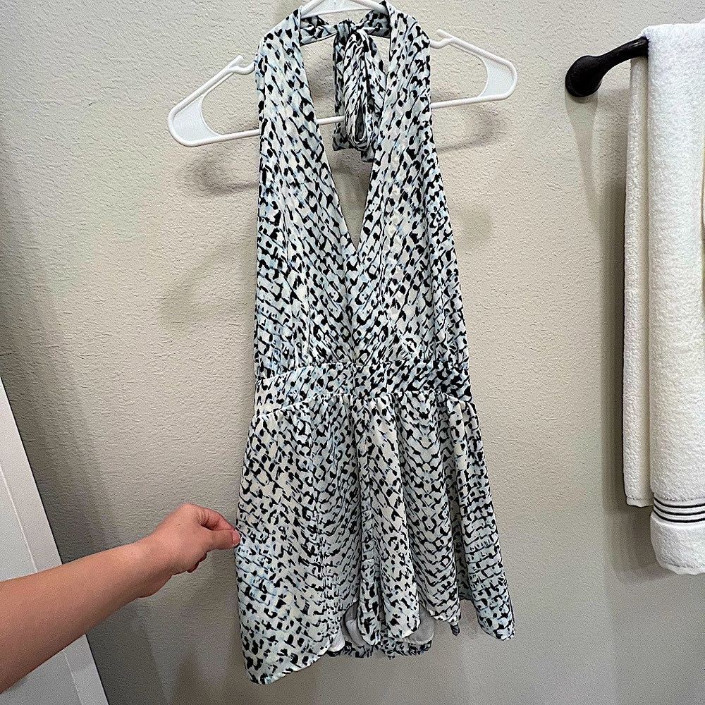 Leith Halter Backless Romper